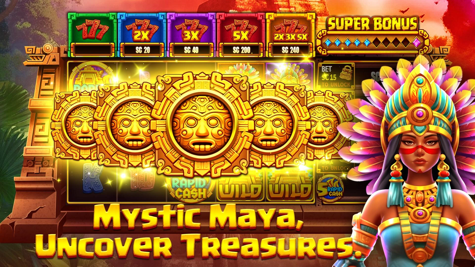 Go Go Gold Slots Showcase